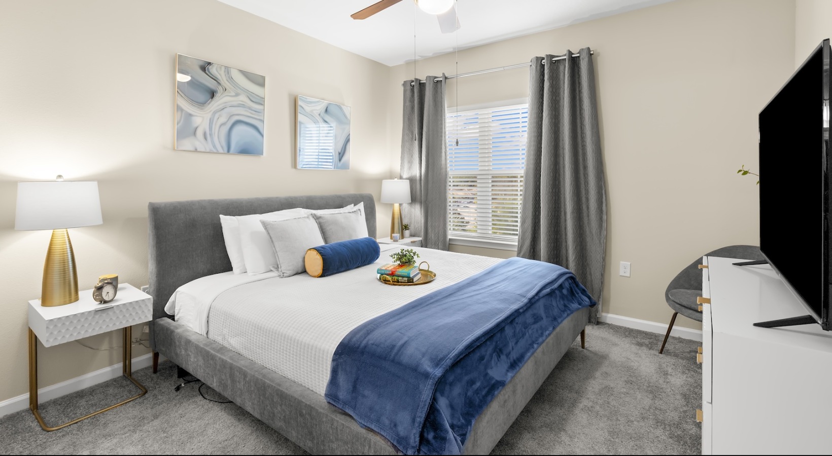 Relax and recharge in beautiful and spacious bedrooms Bedroom with natural lighting and high ceilings