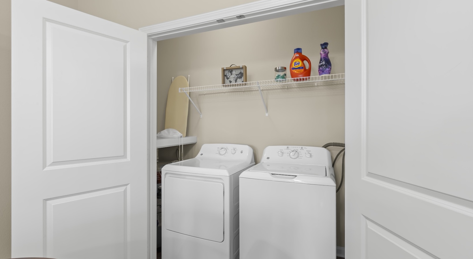 Thoughtful details to elevate your lifestyle A spacious laundry area