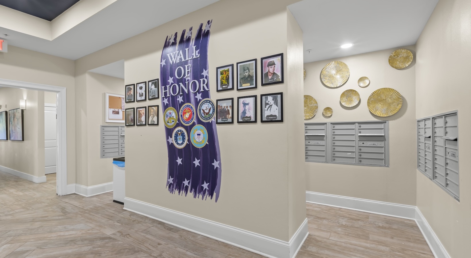 Everything within reach a veteran wall memorial