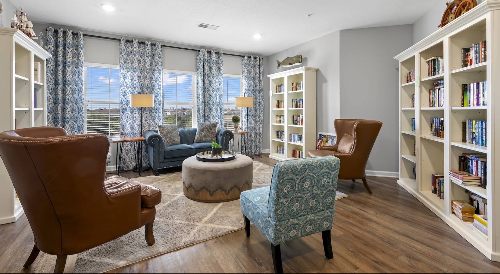 Quick access to state-of-the-art amenities a spacious lounge with windows