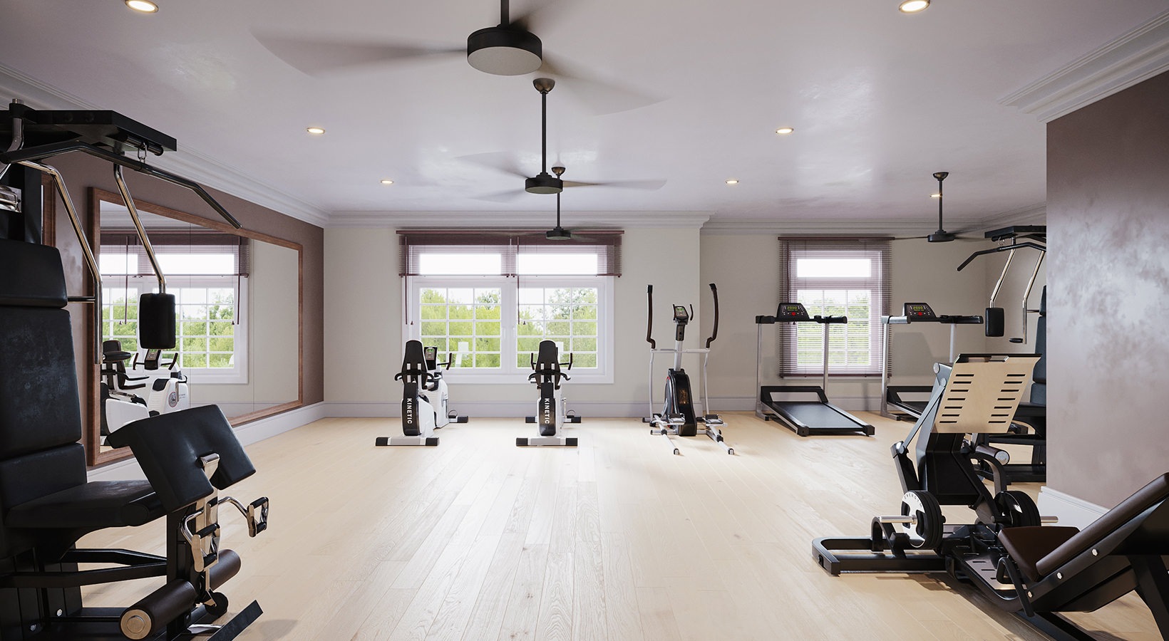 State-of-the-art amenities Fitness Center