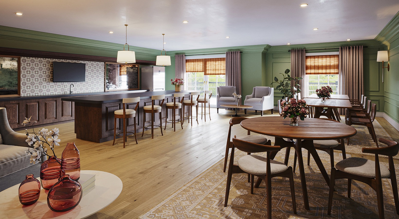 Make this space your own Green Room