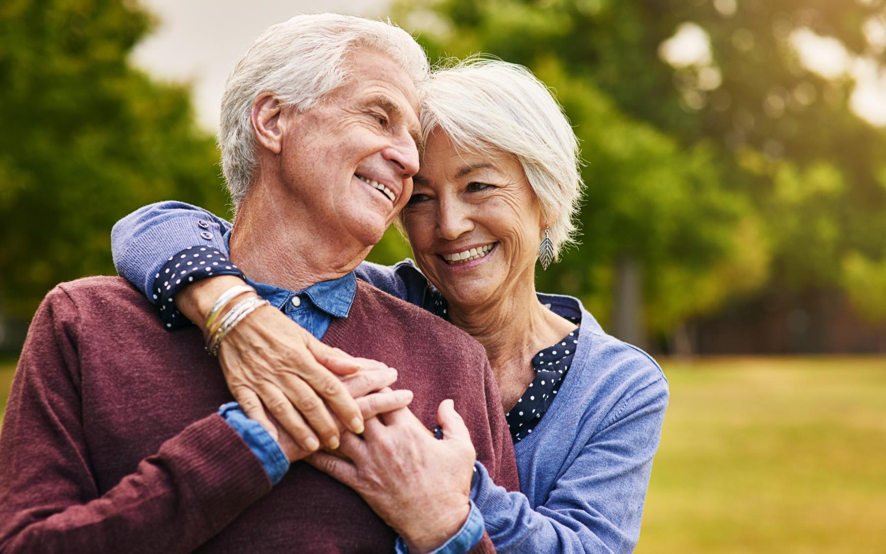 Find your perfect fit at Album Quail Springs a man and woman hugging