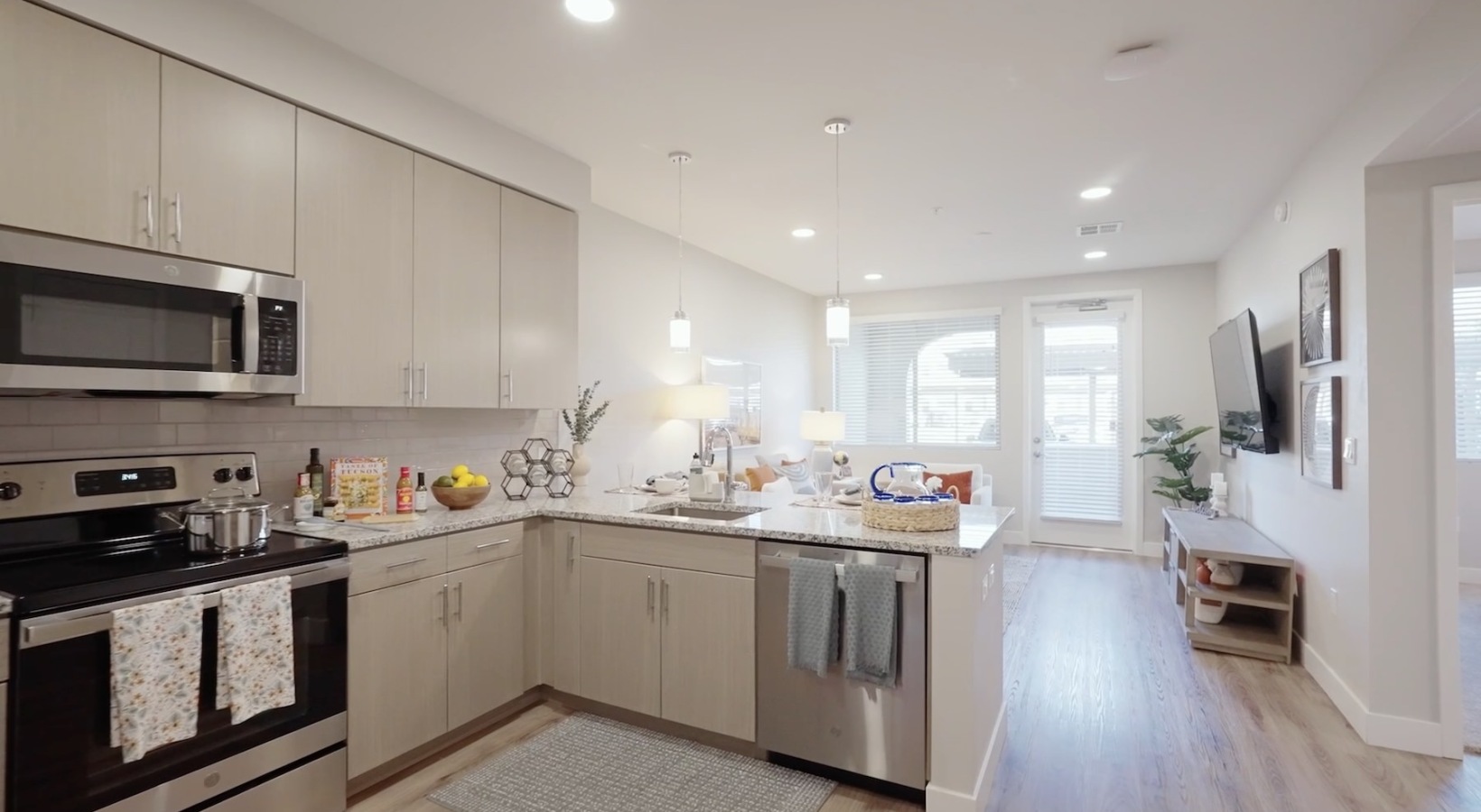 Spacious kitchens with thoughtful details kitchen with wood cabinets and stainless steel appliances