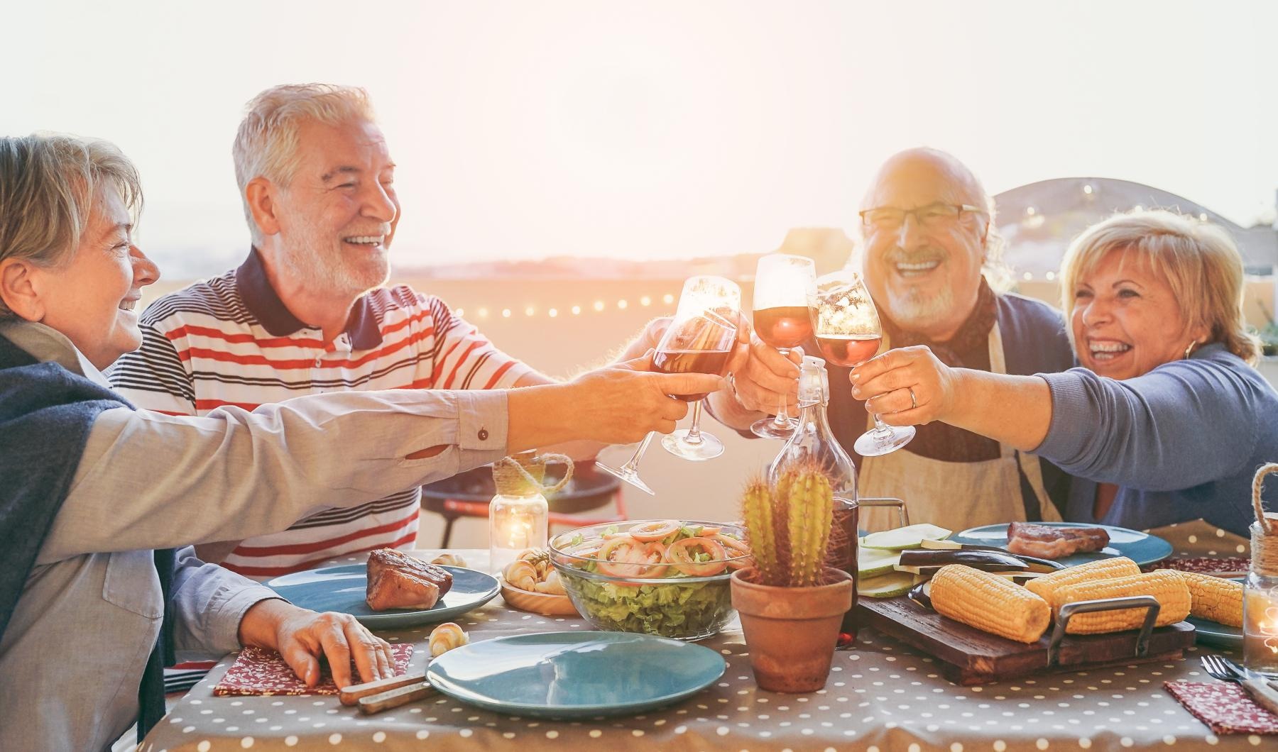 Find your perfect fit at Album Marana a family having a meal